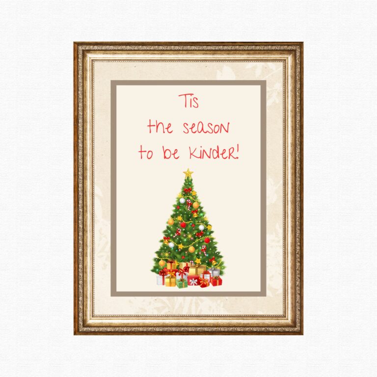 tis the season to be kinder profile blog